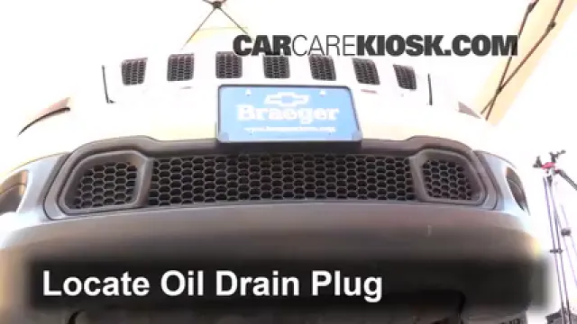 2014 Jeep Cherokee Latitude 3.2L V6 Aceite Cambiar aceite y filtro de aceite
